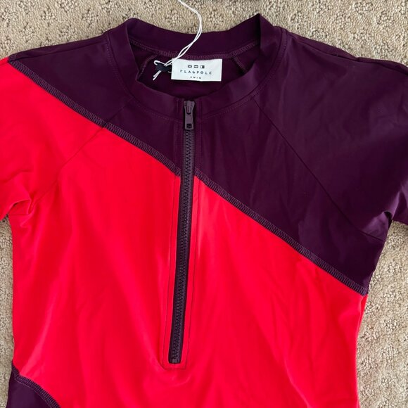 Flagpole Swim Small Rash Guard - NWT - Picture 3 of 5